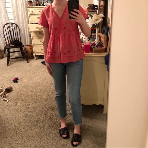 Comptoir des Cotonniers Babydoll Blouse Flowy - Picture 2 of 7